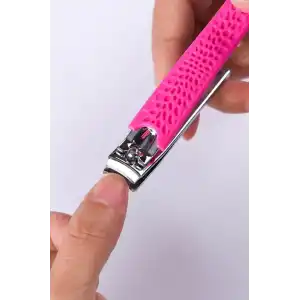 Pembe Renk Büyük Boy Tırnak Makası