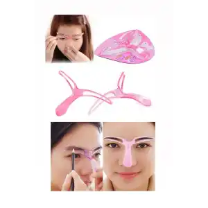 Pembe Renk Kaş Şekillendirme Aparatı
