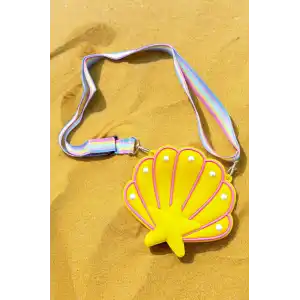 Sarı Renk Deniz Kabuğu Figürlü Çocuk Çanta