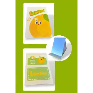 Sarı Renk Limon Figürlü Masa Aynası