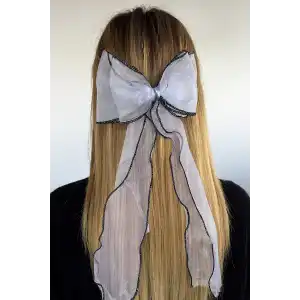 Siyah Renk Kurdele Otomat Toka