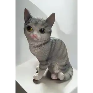 Süs Eşyası Kedi Figürlü Biblo