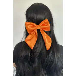 Turuncu Renk Kurdele Figürlü Otomat Toka