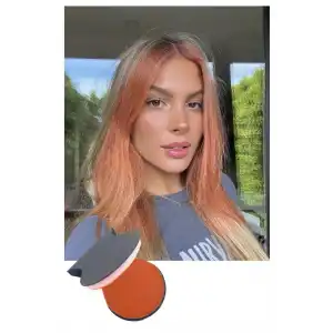 Turuncu Renk Saç Tebeşiri