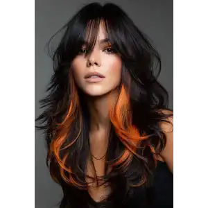 Turuncu Renk Saç Tebeşiri