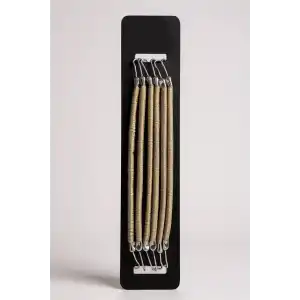 Vizon Renk 6lı Kancalı Toka Set