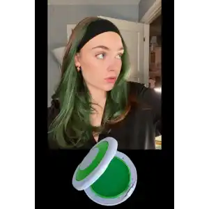 Yeşil Renk Saç Tebeşiri