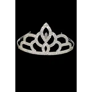 Zirkon Taşlı Gelin/Kına/Nişan/Söz Tasarım Taç