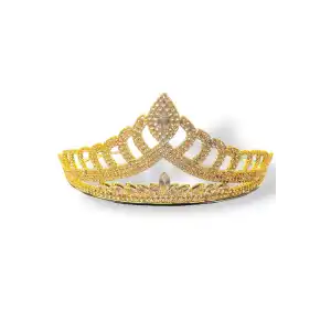 Zirkon Taşlı Gelin/Kına/Nişan/Söz Tasarım Taç