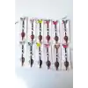 12li Karışık Renk Kelebek Figürlü Topuz Kalemi/ Tokası Set