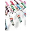 12li Karışık Renk Kız Figürlü Tırnak Makası/Anahtarlık Set