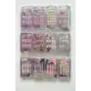 12li Karışık Renk Takma Tırnak Set