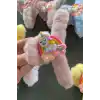 12li Karışık Renk Unicorn Figürlü Peluş Toka Set