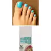 12li Turkuaz Renk Takma Tırnak Set (Yapıştırıcılı)