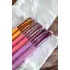 6´lı Karışık Renk Makyaj Fırça Seti