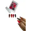 96lı Karışık Renk Takma Tırnak Set