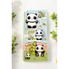 Açık Mavi Renk Panda Figürlü Yapışkanlı Not Kağıdı