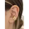 Altın Renk Ear Cuff (Tek)