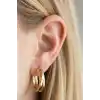 Altın Renk 20MM Halka Küpe (Çift)