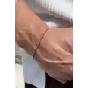 Altın Renk İnce Zincir Çelik Bileklik (Unisex)
