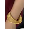 Altın Renk Metal Kelepçe Bileklik