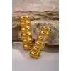 Altın Renk Metal Küpe (Çift)