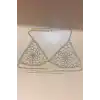 Altın Renk Taşlı Bikini Üstü /Bralet /Vücut Aksesuarı