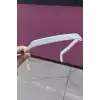 Beyaz Renk Gözlük Efekti Veren Taç