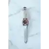 Beyaz Renk Silikon Kordonlu Kadın Saat