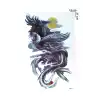 Geçici Anka Kuşu Dövme Tattoo
