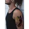 Geçici At Kafası Dövme Tattoo
