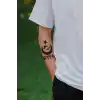 Geçici Ayyıldız Kurt ve Türk Yazılı Dövme Tattoo
