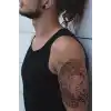 Geçici Baykuş Dövme Tattoo
