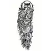 Geçici Baykuş Ve Kuru Kafa Figürlü Dövme Tattoo