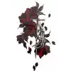 Geçici Gül Figürlü Dövme Tatto