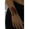 Geçici Gül Figürlü Dövme Tattoo