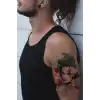 Geçici Kadın Modelli Dövme Tattoo