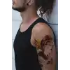 Geçici Kadın Modelli Dövme Tattoo