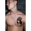 Geçici Kadın Modelli Dövme Tattoo