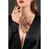 Geçici Kadın Modelli Dövme Tattoo