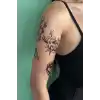 Geçici Karışık Figür Dövme Tattoo