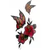 Geçici Kelebek Figürlü Dövme Tatto