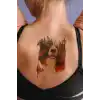 Geçici Köpek Dövme Tattoo