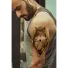 Geçici Kurt Dövme Tattoo