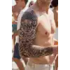 Geçici Motifli Kol Dövme Tattoo
