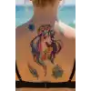 Geçici Unicorn Dövme Tattoo