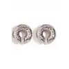 Gümüş Renk Çelik Ear Cuff (Çift)