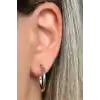 Gümüş Renk Halka Küpe 20MM (Çift)