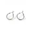 Gümüş Renk Halka Küpe 20MM (Çift)