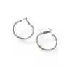 Gümüş Renk Halka Küpe 30MM (Çift)
